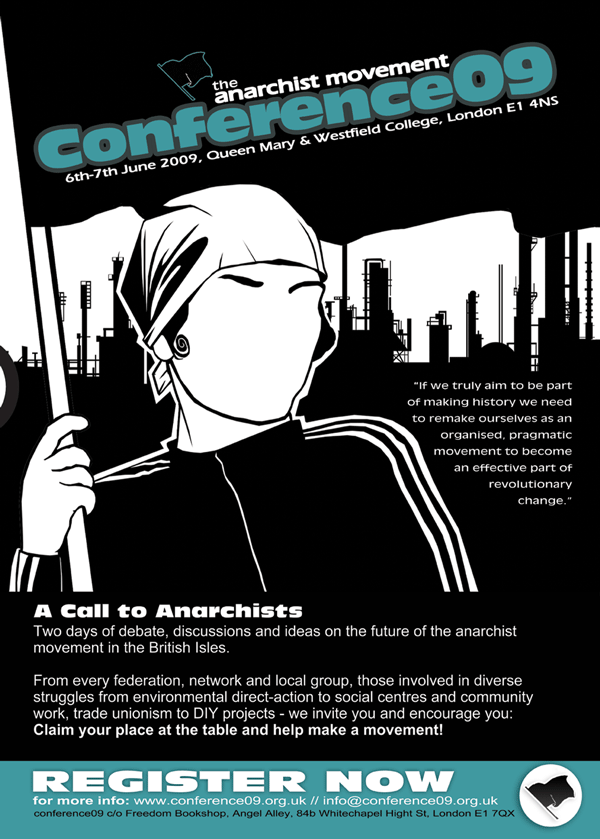 anarchist movement conference leaflet