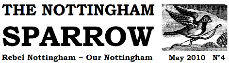 The Nottingham Sparrow - issue 4 of local anarchist bulletin [PDF]